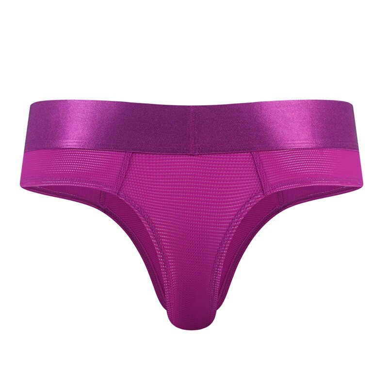 JOCKMAIL Men’s Sexy T-back Jock Strap Gay Mesh Pouch Thong Underwear Jockstrap