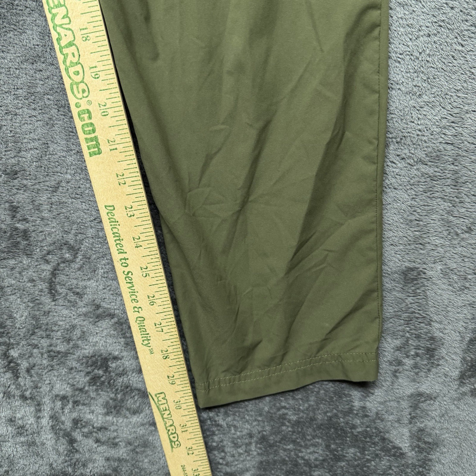 Truewerk Cloud Pants Men XL Green Workwear Utility Outdoor Performance