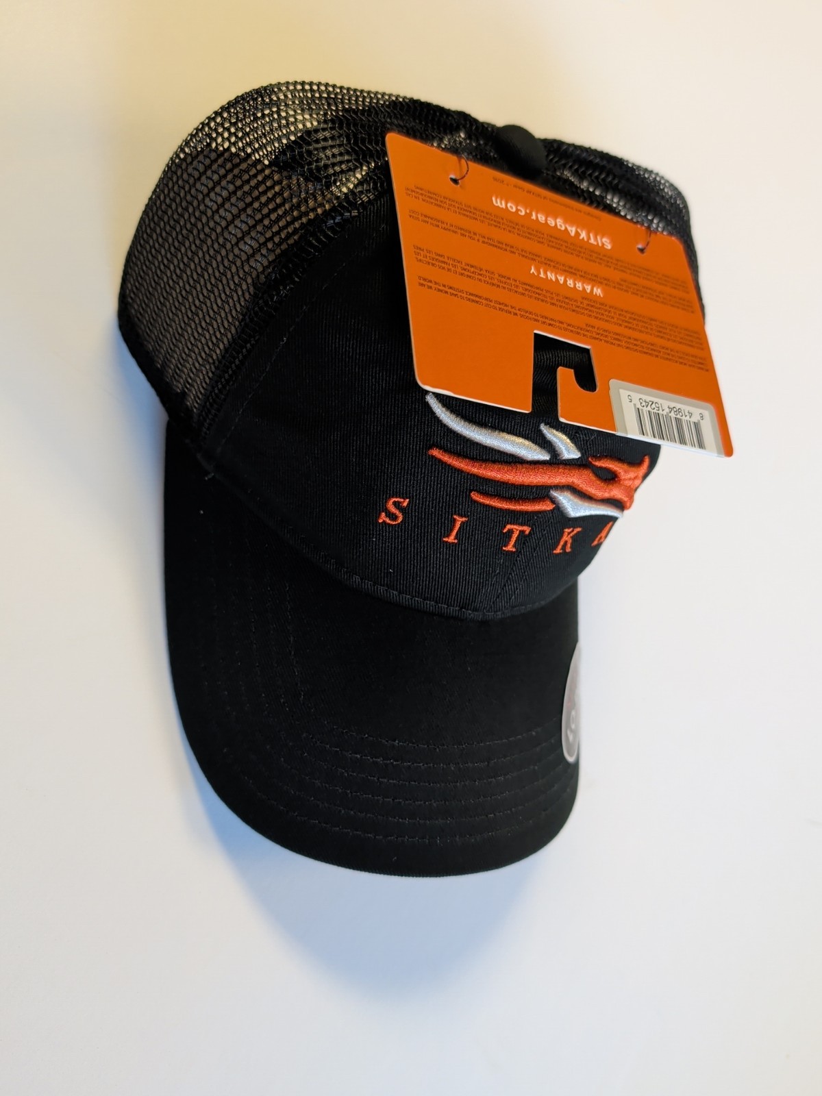 SITKA Hunting Classic Icon Lo-Pro Trucker Hat/Cap Black NEW