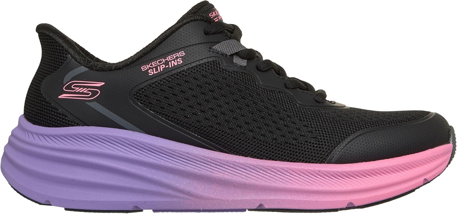 BOBS from SKECHERS Bobs Skillz – Too Essential – Black Multi – 5.5