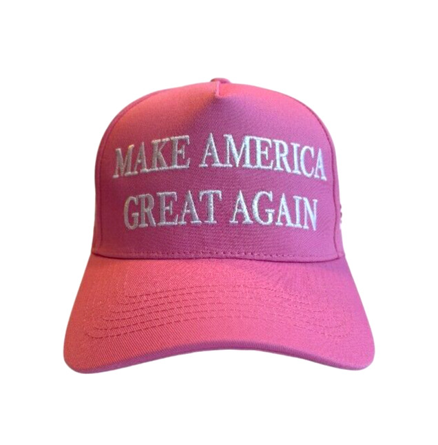 Trump 45-47 Hat Make America Great Again Pink Snapback MAGA US Seller!