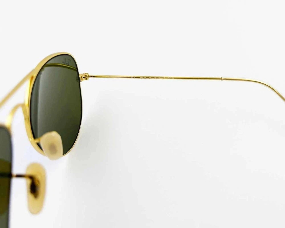 Ray-Ban Sunglasses RB3025 Aviator Flash Gold Frame Blue Flash Lens 55mm Unisex