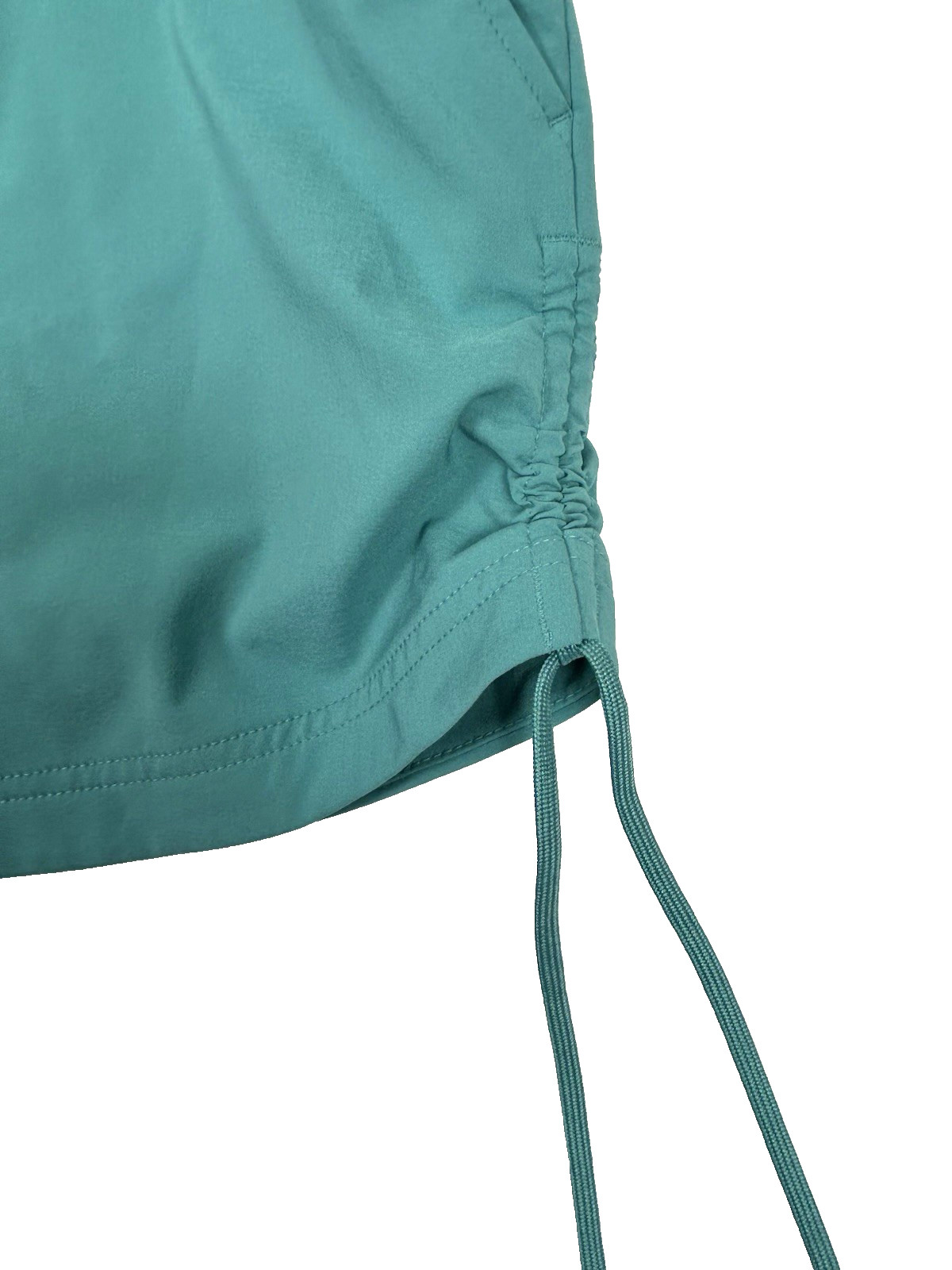 Columbia All Seasons Ruched Skort Small Omni Shield Comfort Stretch Aqua Blue