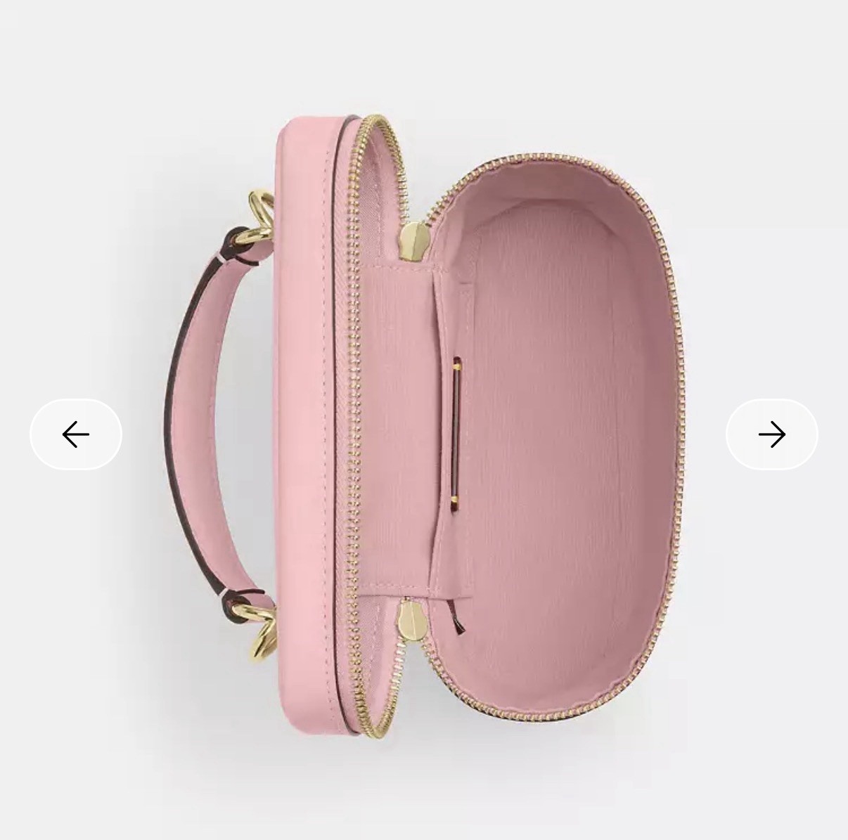 Coach Rainer Crossbody Bag 18 in Gold/Soft Pink CEO24 NWT FACTORY WRAPPED