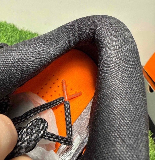 Nike LeBron 10 X Lava Charcoal Grey Orange Black Size 10.5 Sneakers 541100-002