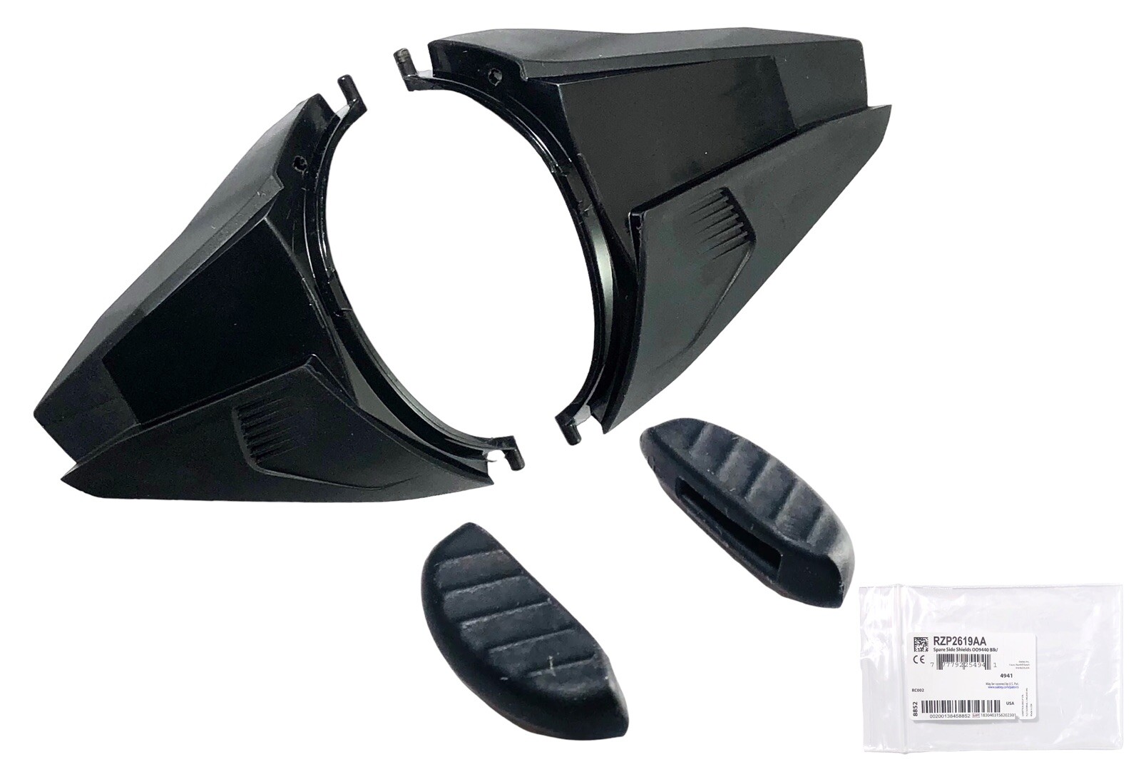 Oakley Clifden OO9440 BLACK Replacement Protective Side Shields & Nose Pads