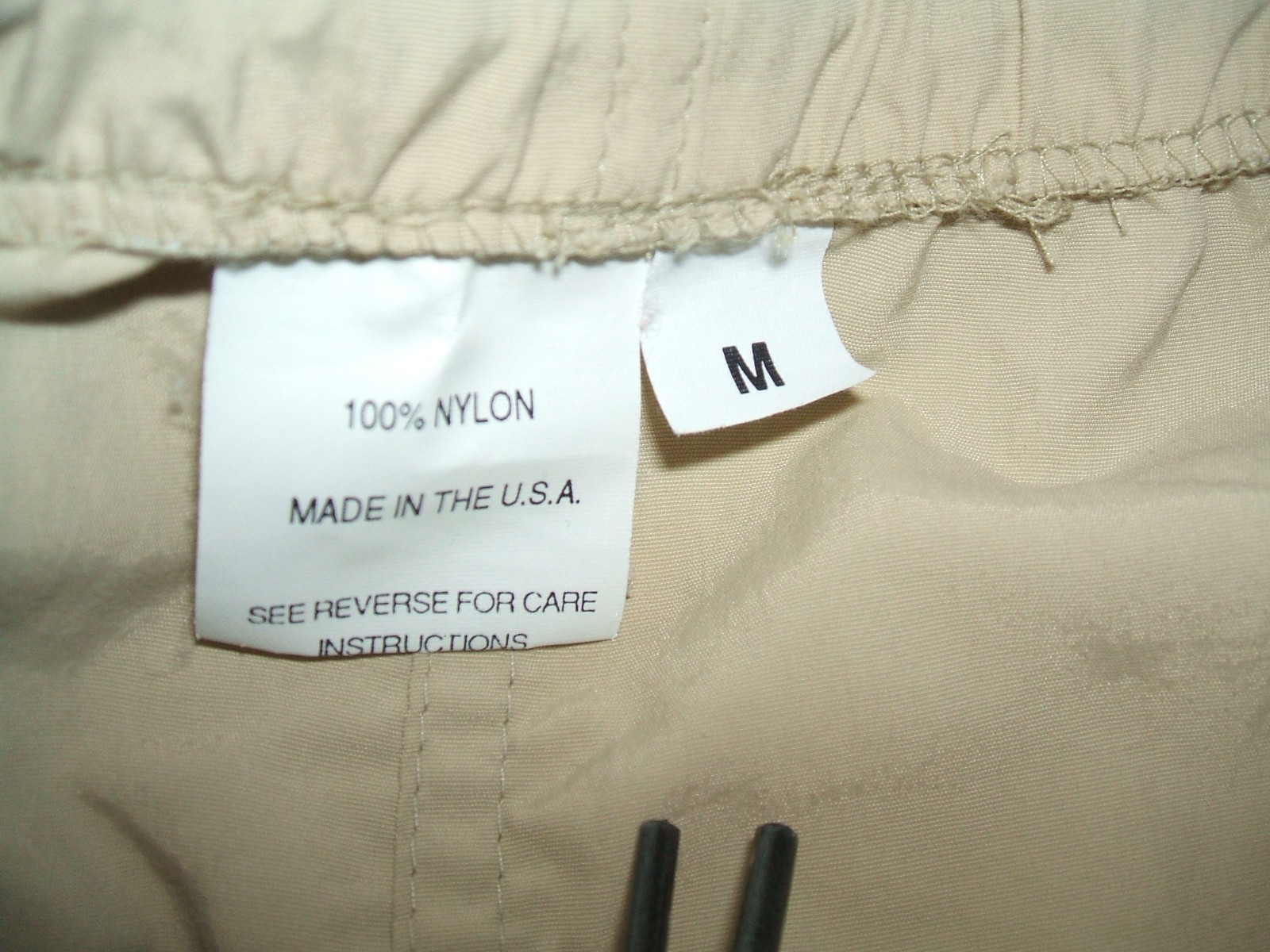 Macabi Travel Trek Skirt Women M 31″ Length Khaki Nylon See Description