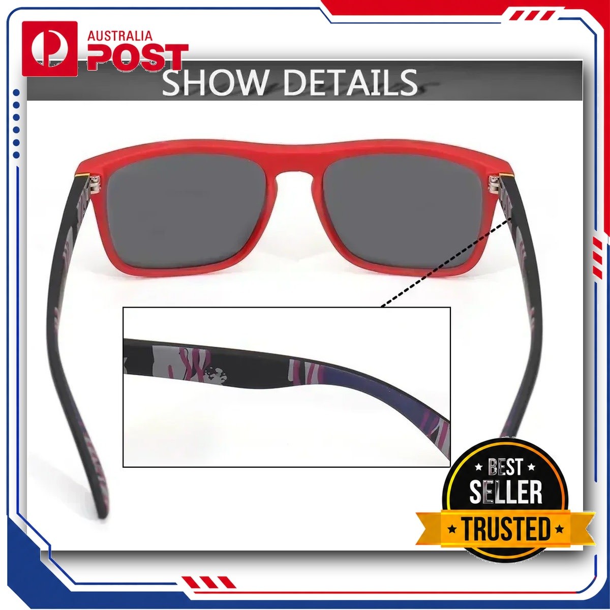 Shimano Men UV400 Polarized Sunglasses Fishing Sports Eyewear for Driving