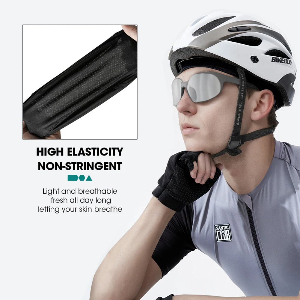 Gray Caps Sweat Wicking Skull Caps Cooling Helmet Liner Beanie Hats for Cycling