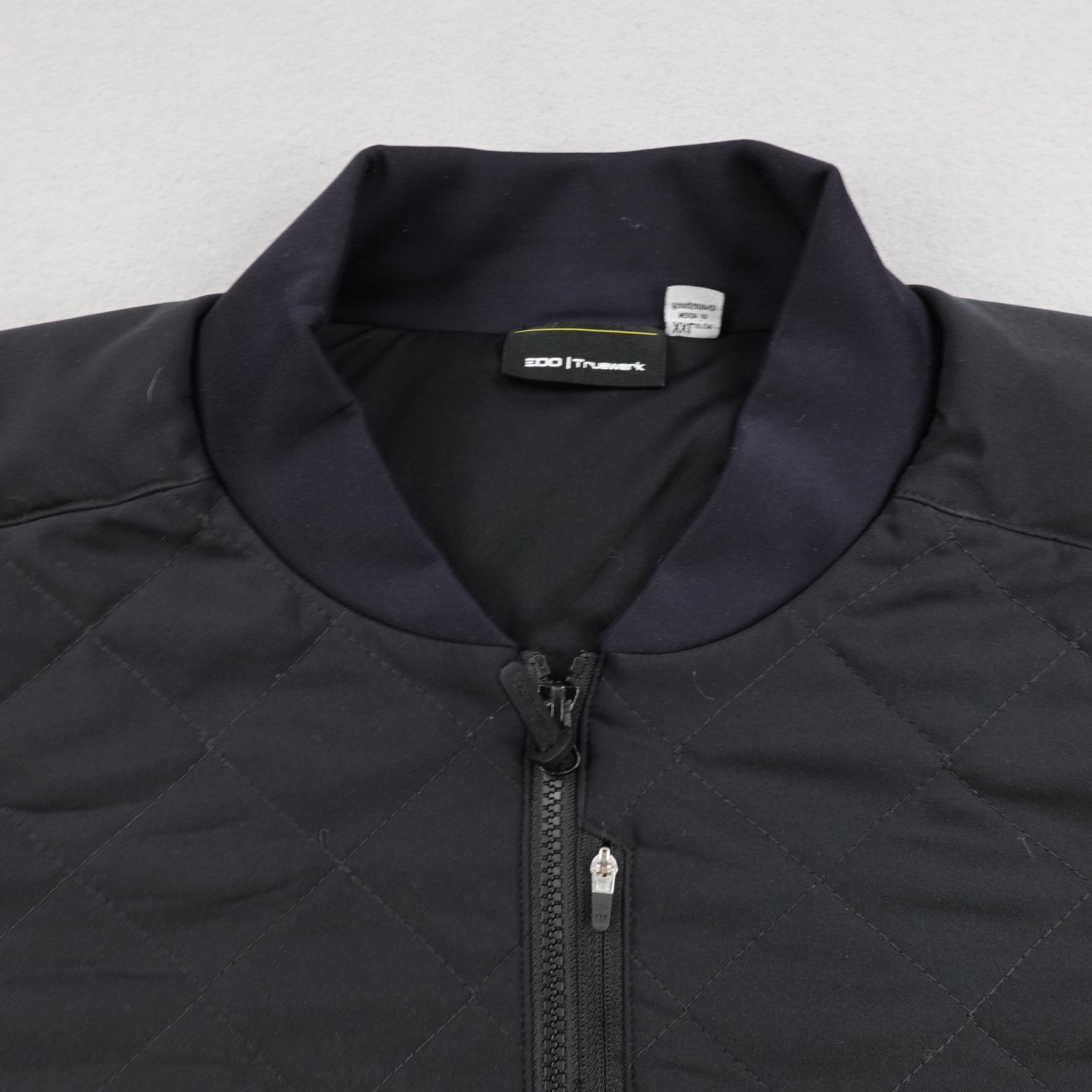 Truewerk Jacket Mens 2XL Black Edo Puffer Quilted Bomber Insulated Work Coat