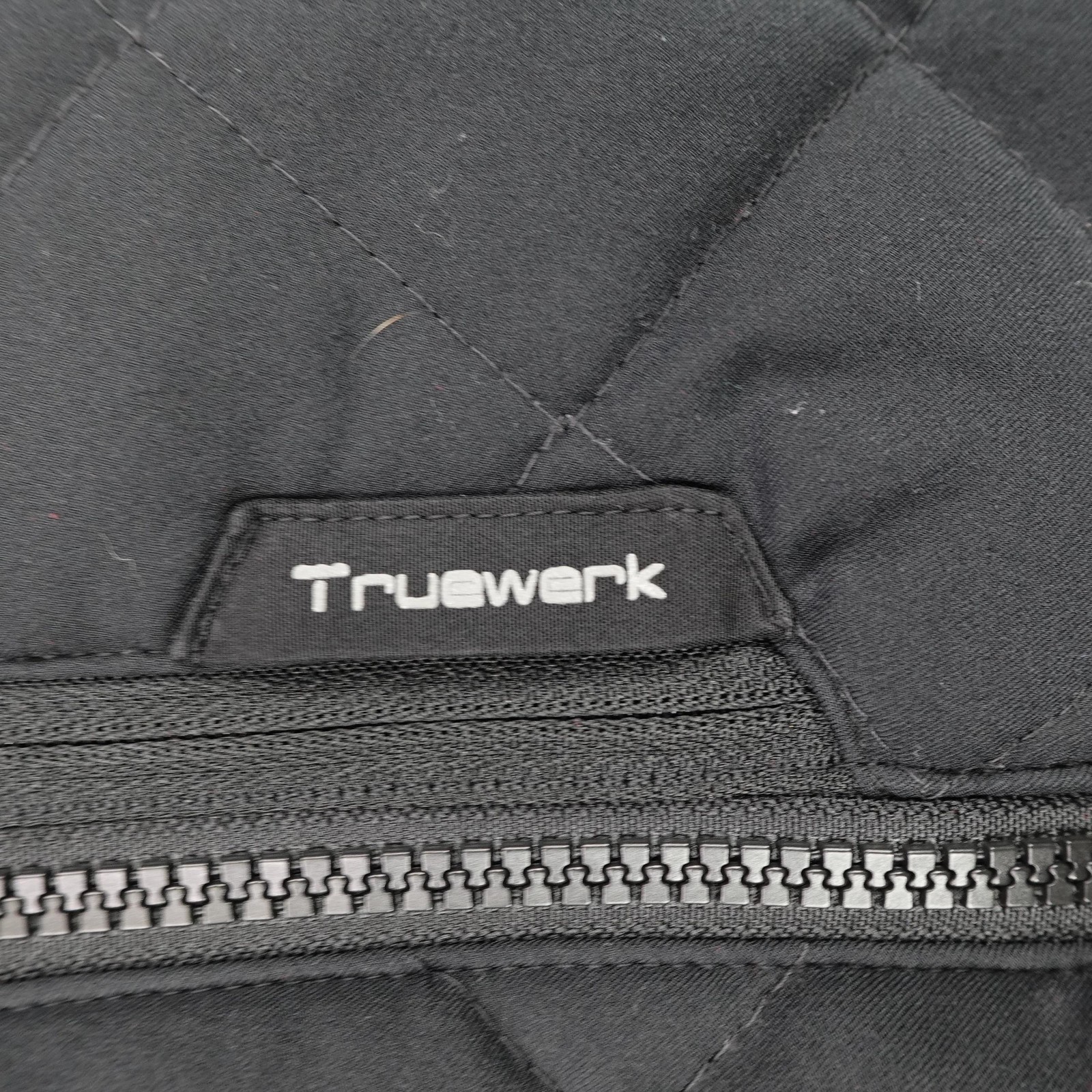 Truewerk Jacket Mens 2XL Black Edo Puffer Quilted Bomber Insulated Work Coat