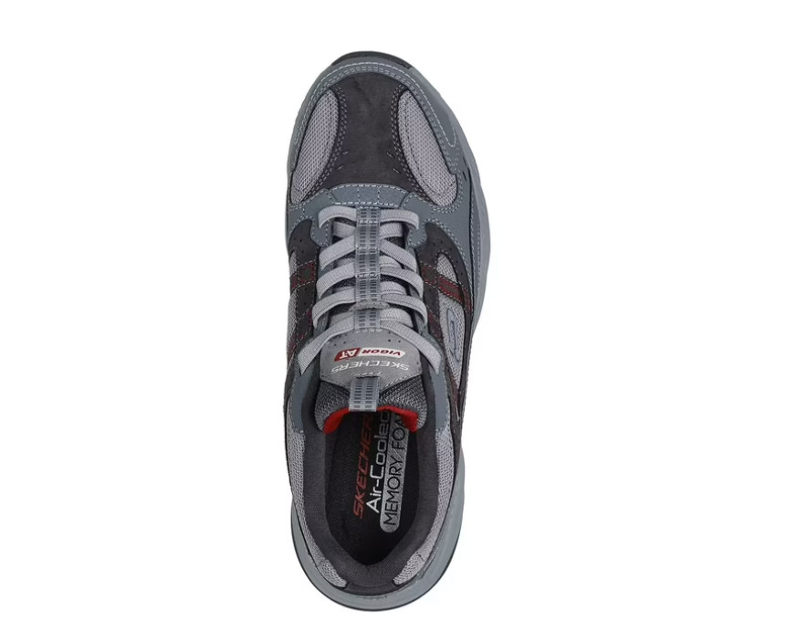 Skechers Men’s Vigor Triple Bridges Bungee Lace Cross-Training Sneaker-Authentic