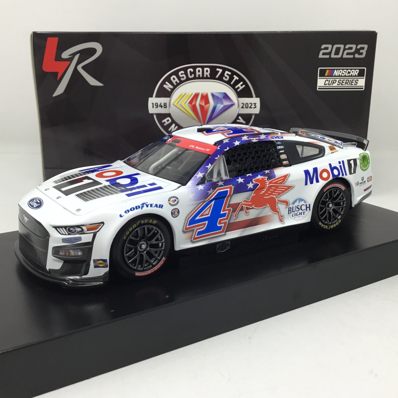 Kevin Harvick 2023 Mobil 1 Salutes Foil Number 1:24 Diecast
