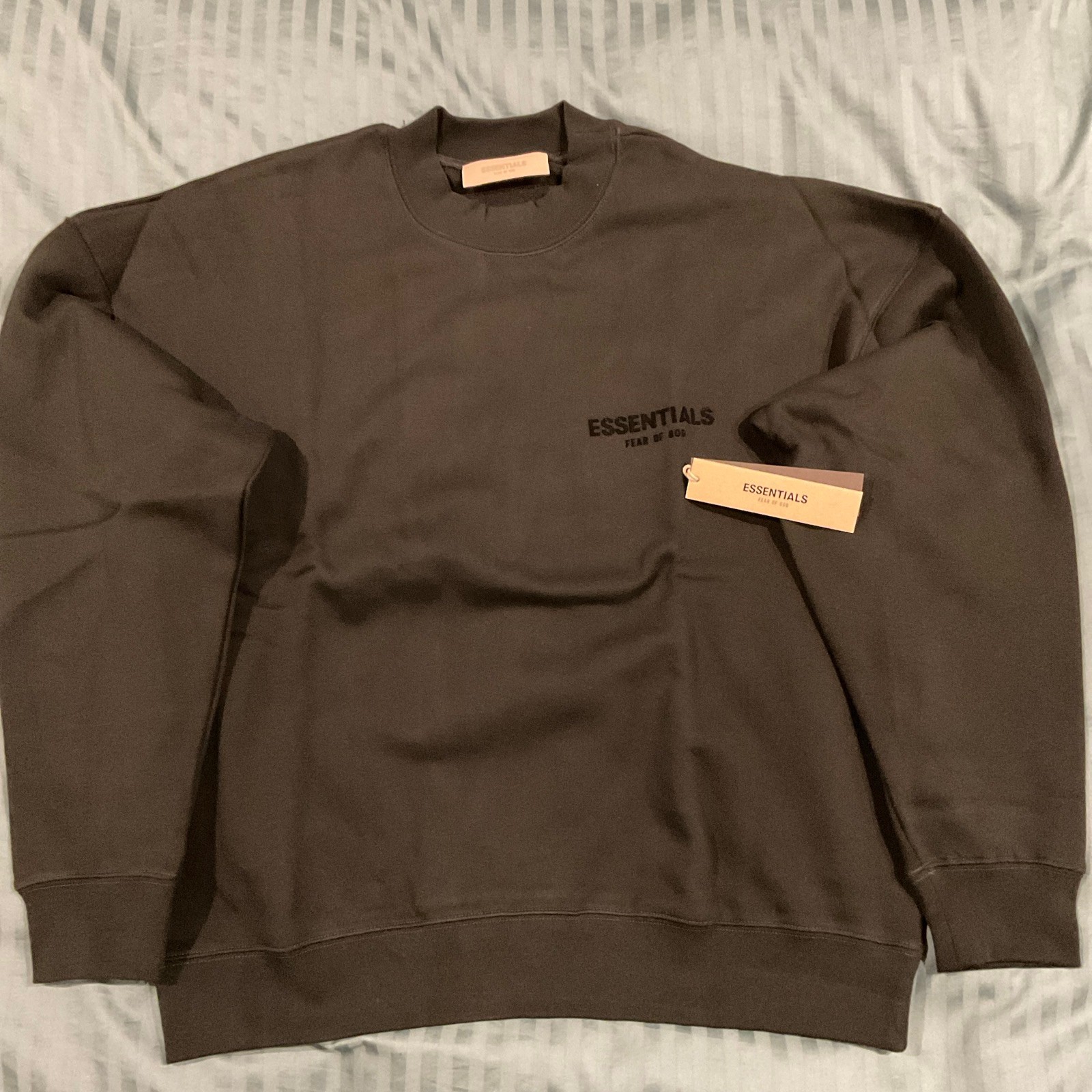Essentials Fear Of God Sweatshirt Stretch Limo (Extra Small)