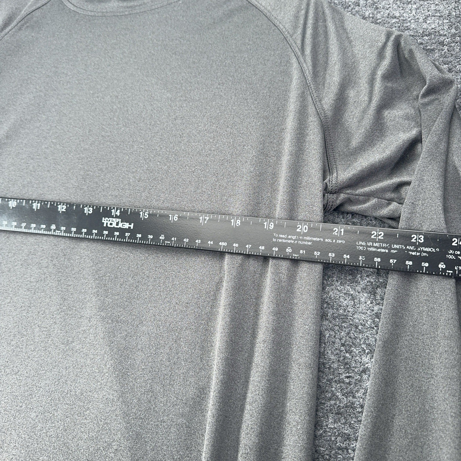 Truewerk B1 Sun Hoodie Mens Large Gray Lightweight Performance Pullover