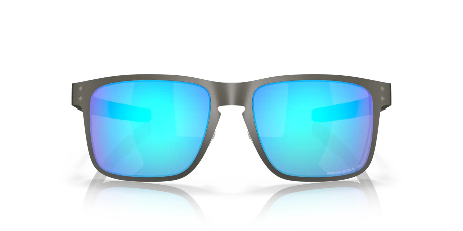 Oakley Sunglasses Holbrook Metal OO4123-0755 Gunmetal / PRIZM Sapphire POLARIZED