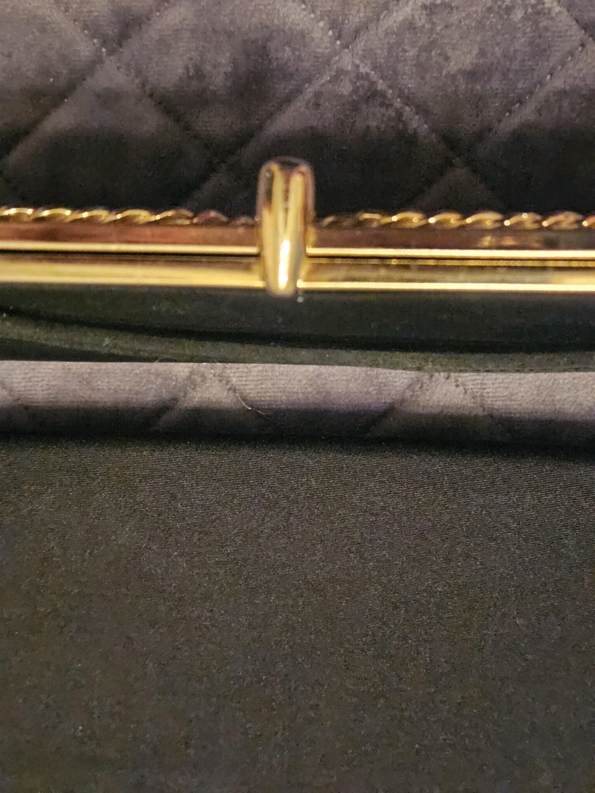 Vintage Black Evening Purses Set of 2 (Buyer takes both)