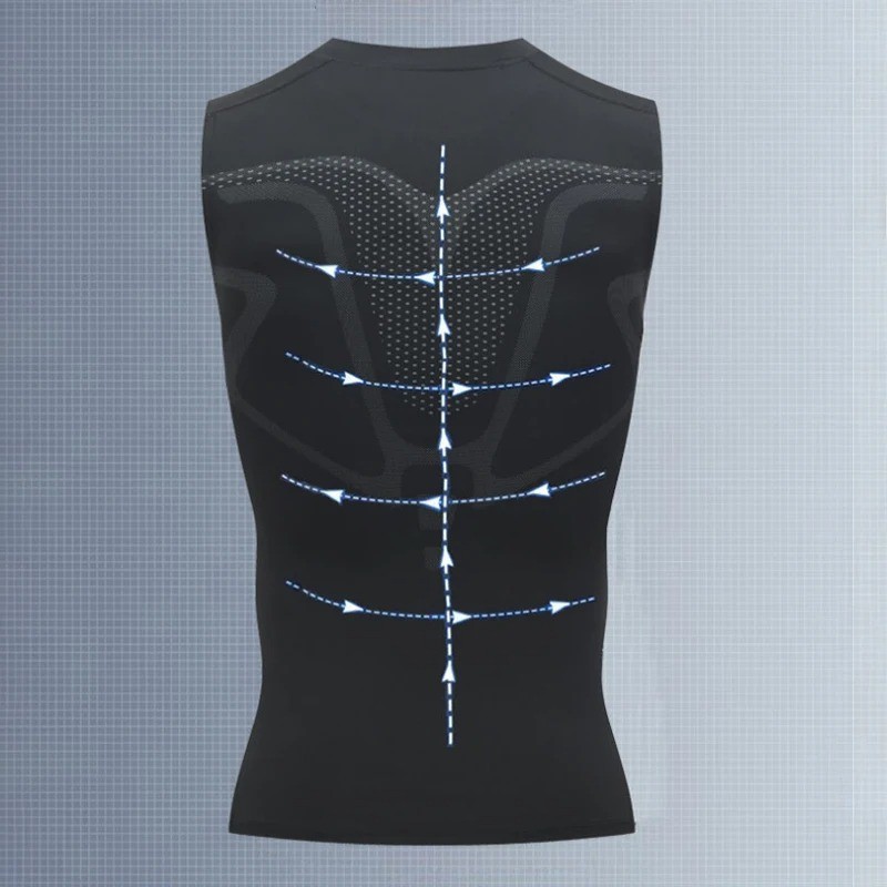 Evolv-Off Compression Shirt V-Boost 2026 New Version Ionic Shaping Sleeveless