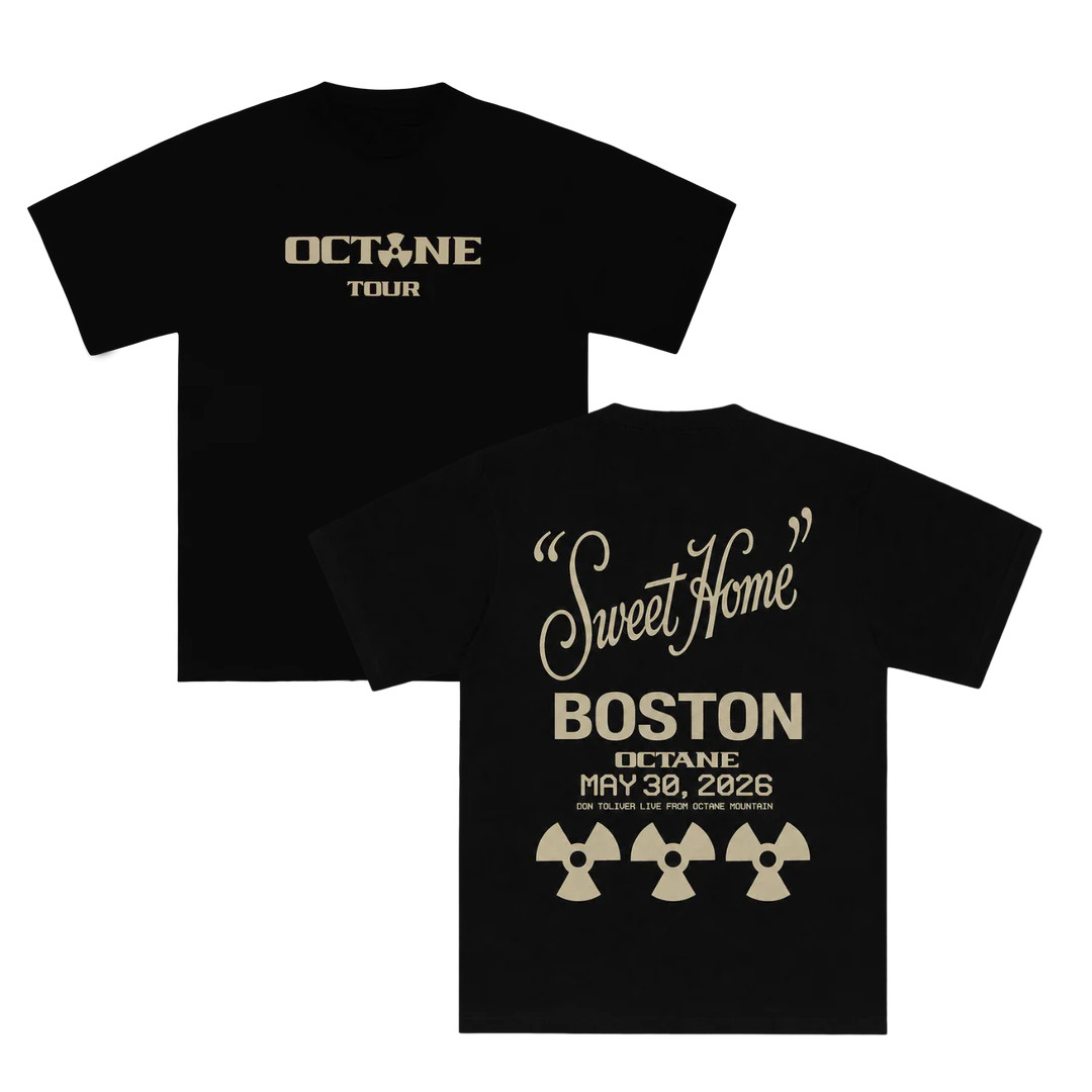 Don Toliver Merch – Octane “Sweet Home” Boston On May 30, 2026 T-Shirt