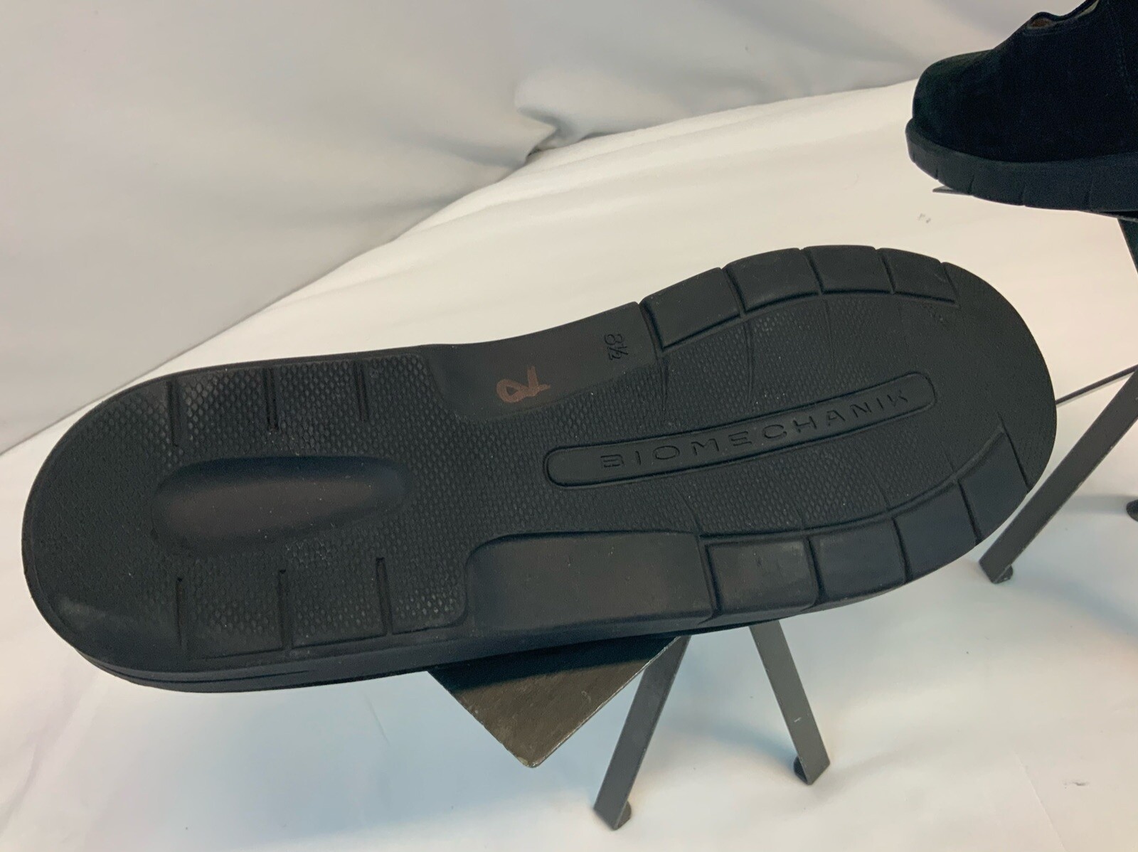 Theresia M. Sandals Shoes Sz 8.5 Women Black Leather Strap Hungaria YGI E1S-6