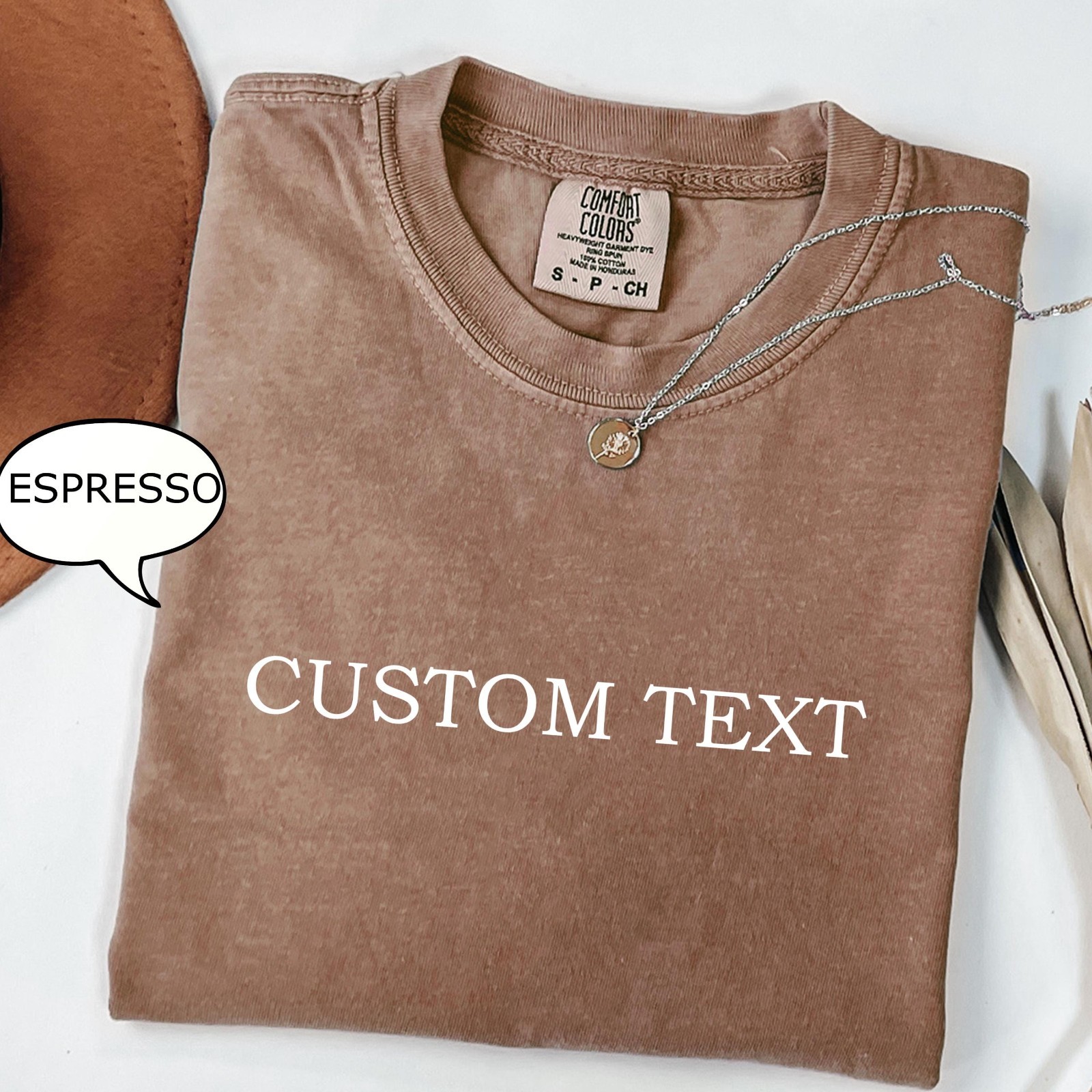 Custom Text T-Shirt Personalized Graphic Tee Custom Design Gift Unisex Shirt