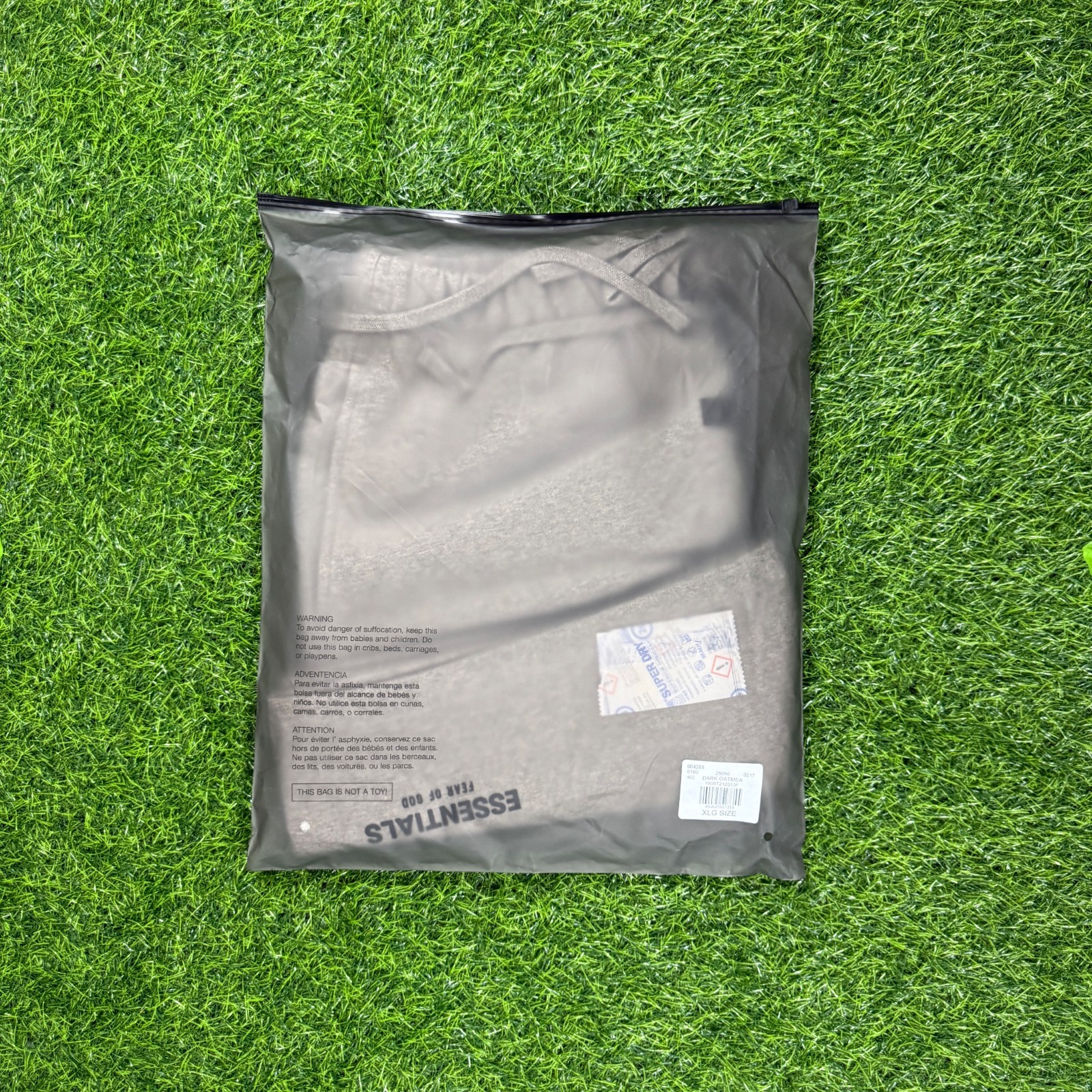 Fear of God Essentials Shorts SS22 Dark Oatmeal Gray – 100% Authentic (XS-XL)