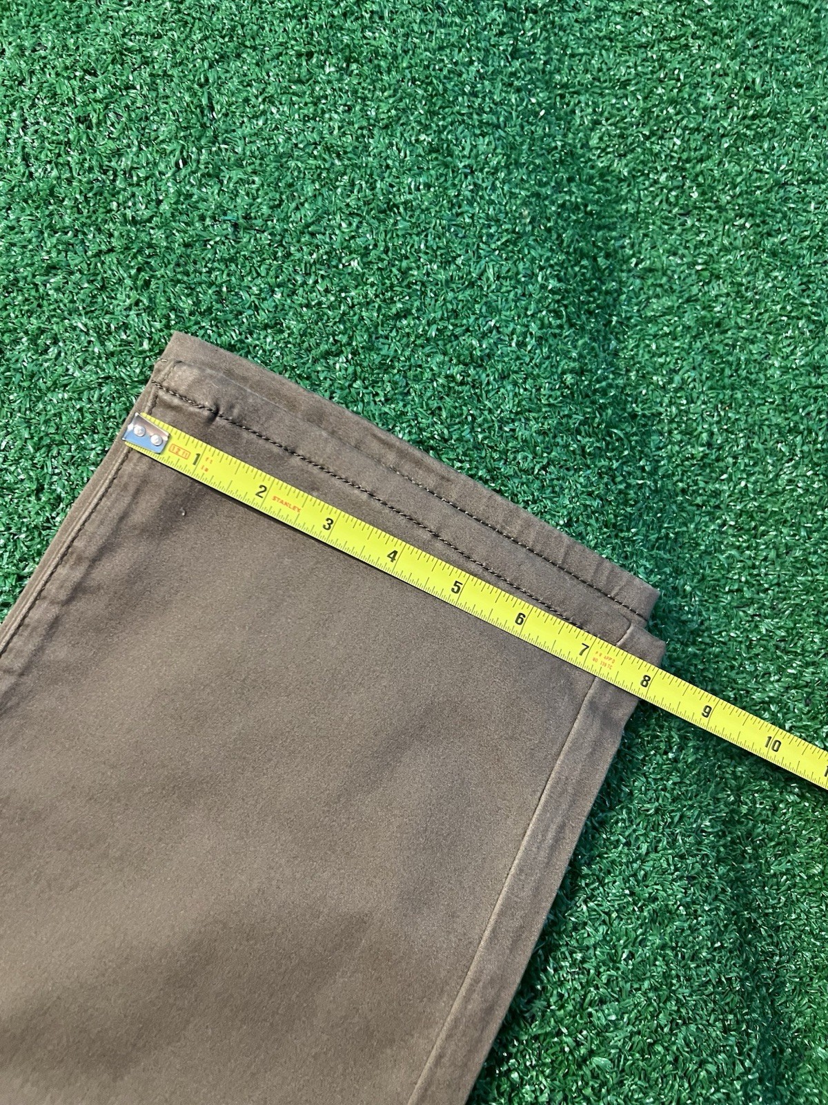Lucky Brand Jeans Pants Mens 34×32 410 Athletic Straight Stretch Brown – NEW $99