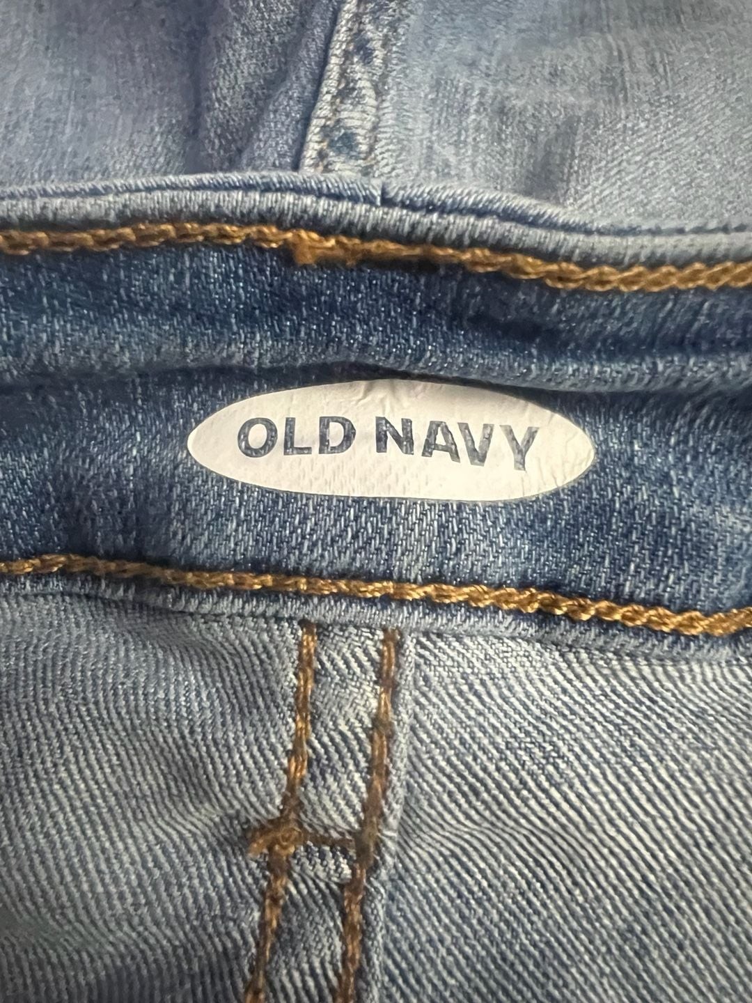 Old Navy Rockstar Super Skinny Mid-Rise Light Wash Jeans