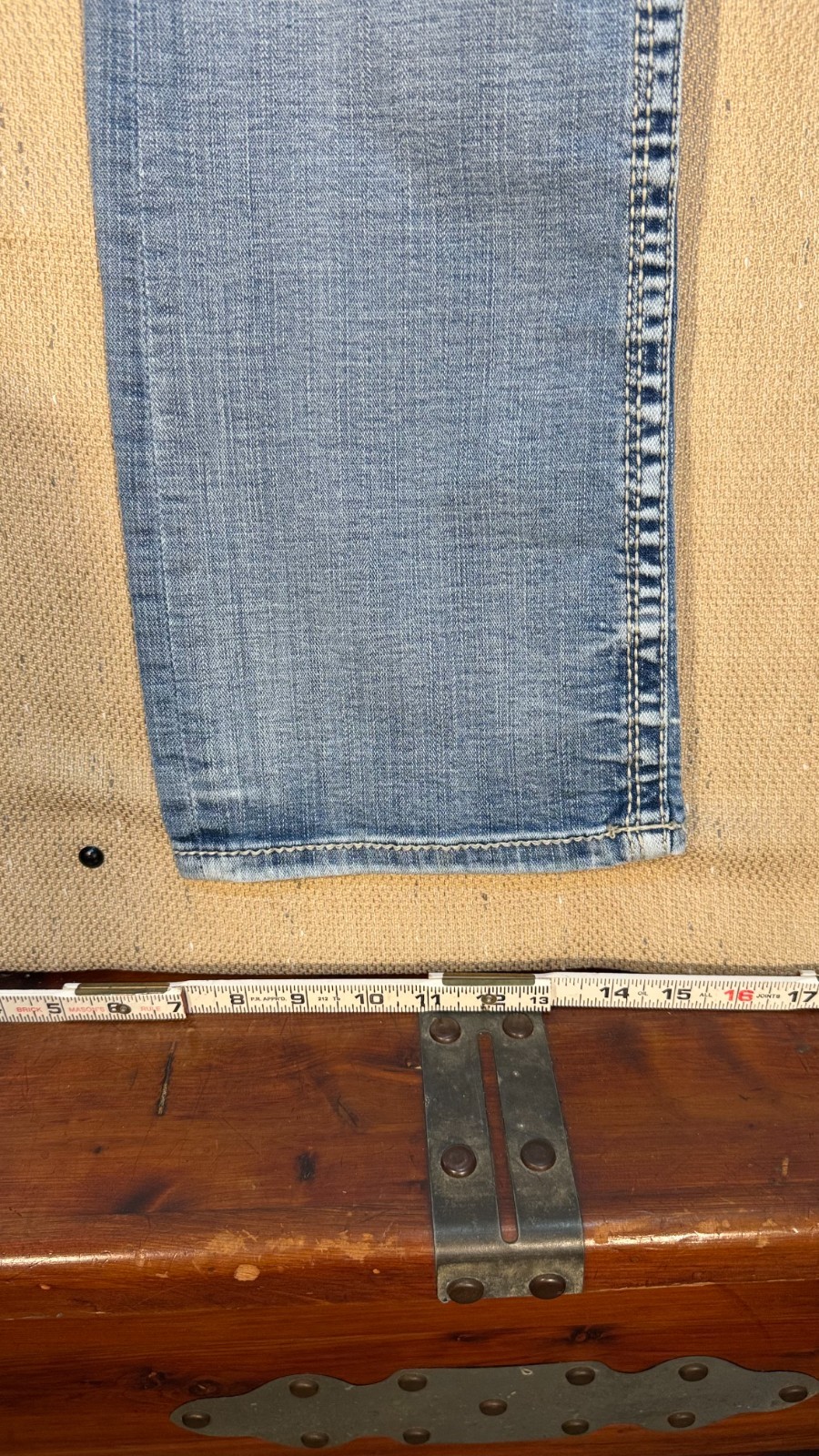 BKE Aiden Jeans Mens 28×30 Light Wash Straight Relaxed Denim Pants