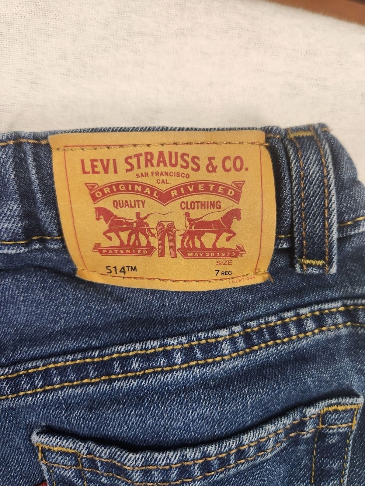 Levi’s Kids Blue Stretch Denim Jeans