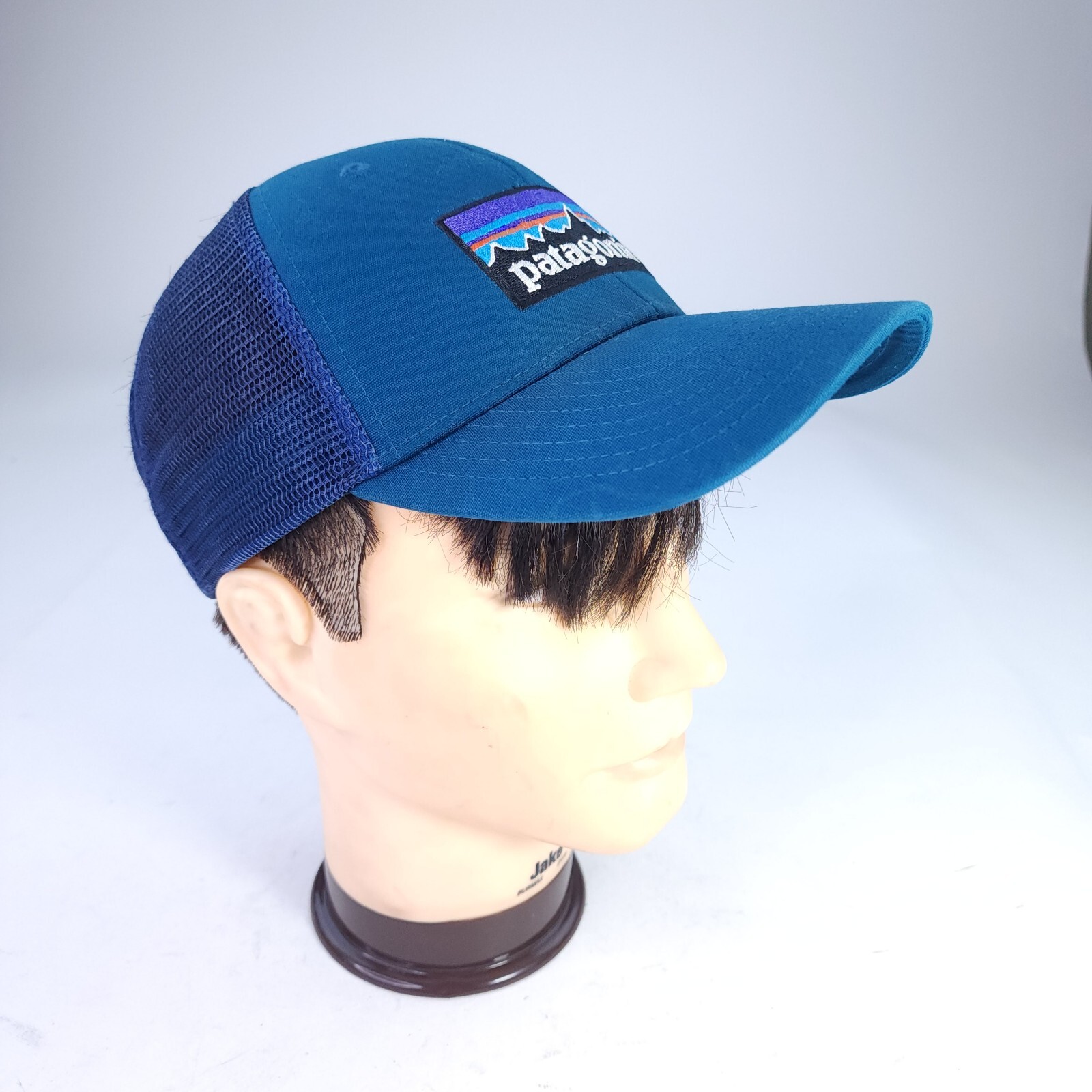 PATAGONIA P-6 logo Lopro Trucker Hat blue Snapback Mesh Cap hat outdoor