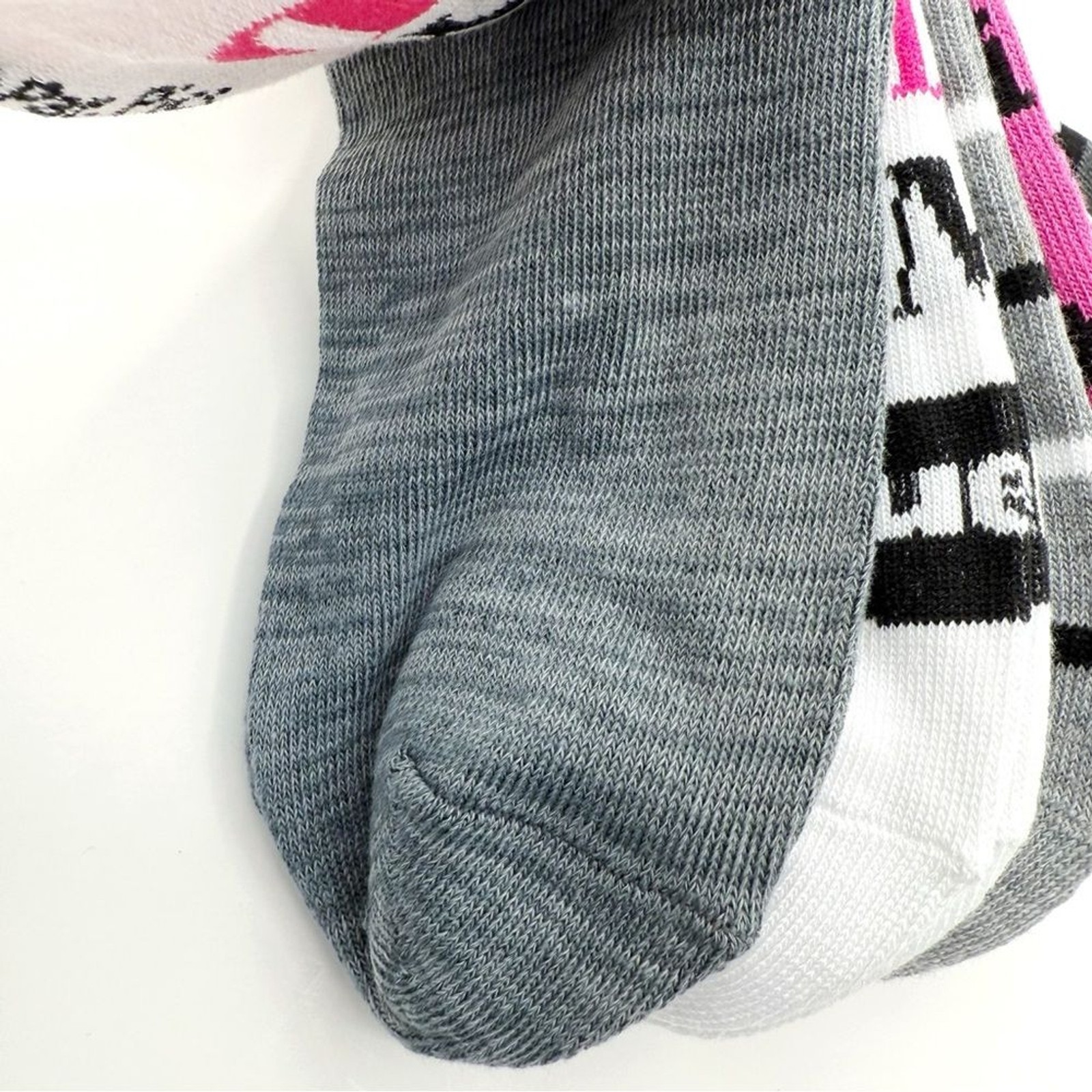 Clueless Movie Womens No Show Socks Pink Gray 90s As If Whatever Totally Cher