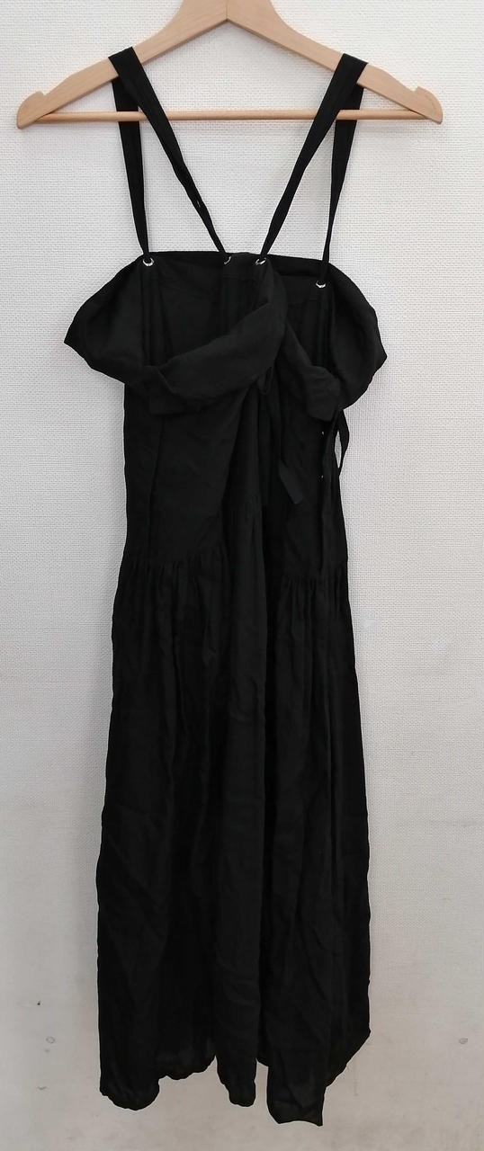 Y’S Black Camisole Dress M 37in Length 34.6in Chest Casual Vintage