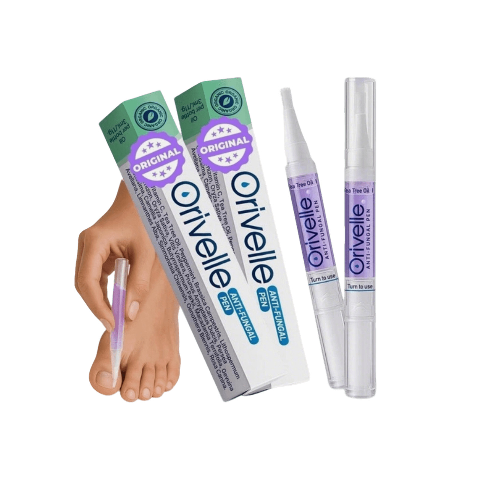1/2/3 Pcs Orivelle Antifungal Pen, Swissclear Anti Fungal Pen, Anti Fungal Nail
