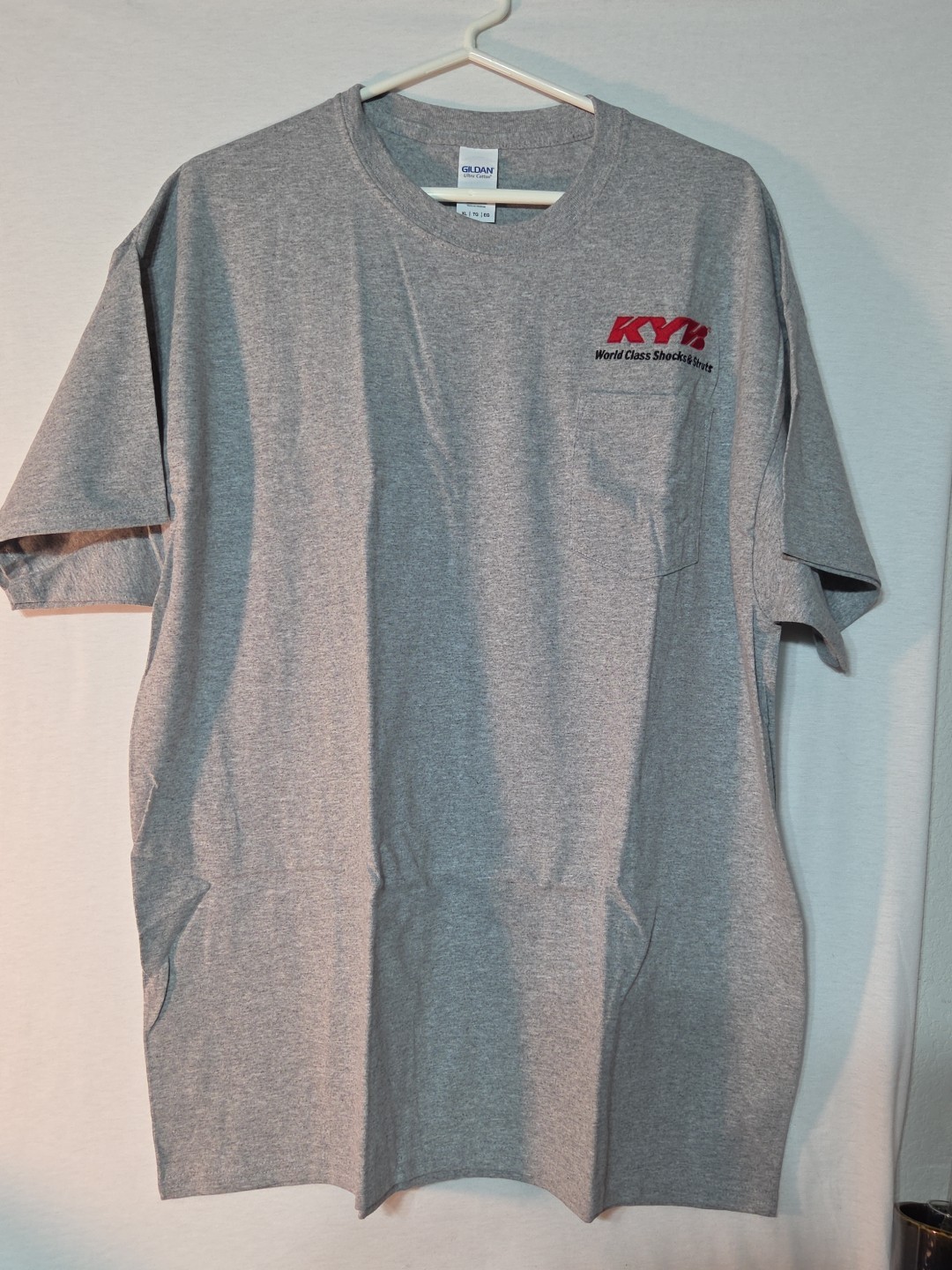 KYB Shocks Struts Pocket Tee Shirt XL Off Road Truck Suspension 4X4 Embroidered