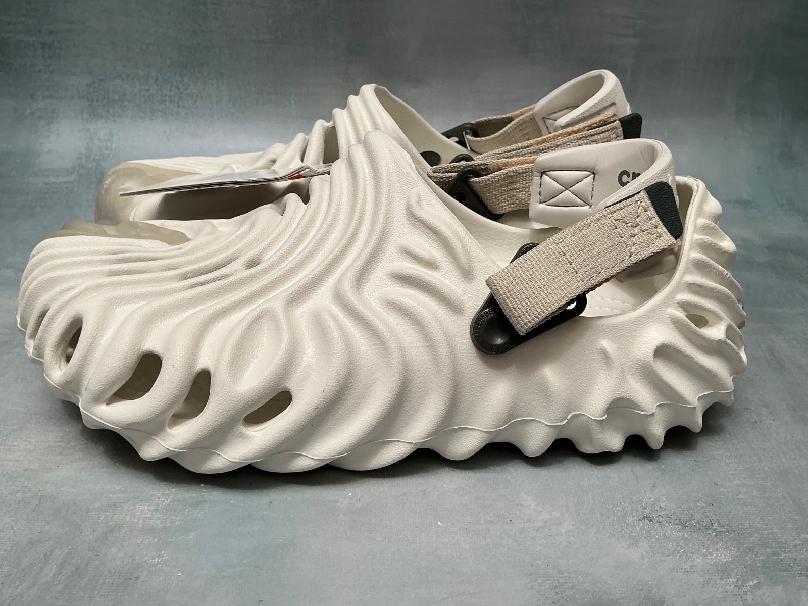 Crocs Salehe Bembury Pollex White Clog W/8 M/6 NWT