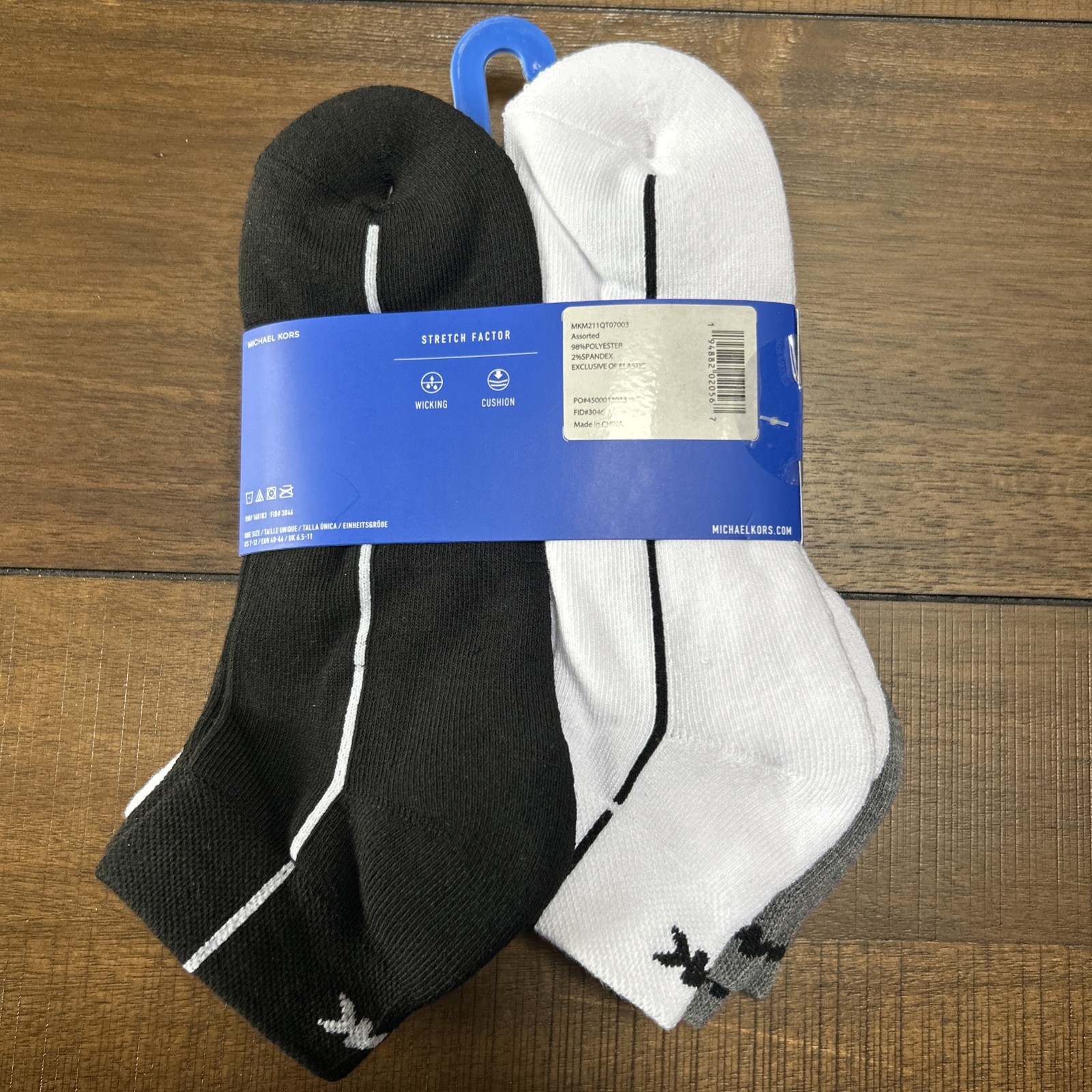 Michael Kors Socks – Men’s 6 Pair Cushion Low Cut