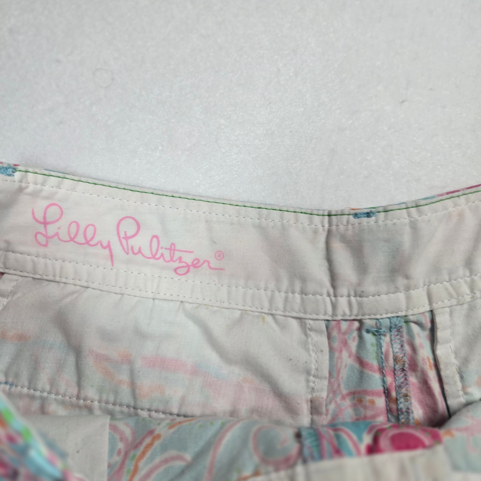Lily Pulitzer Scalloped Hem Shorts Size 6