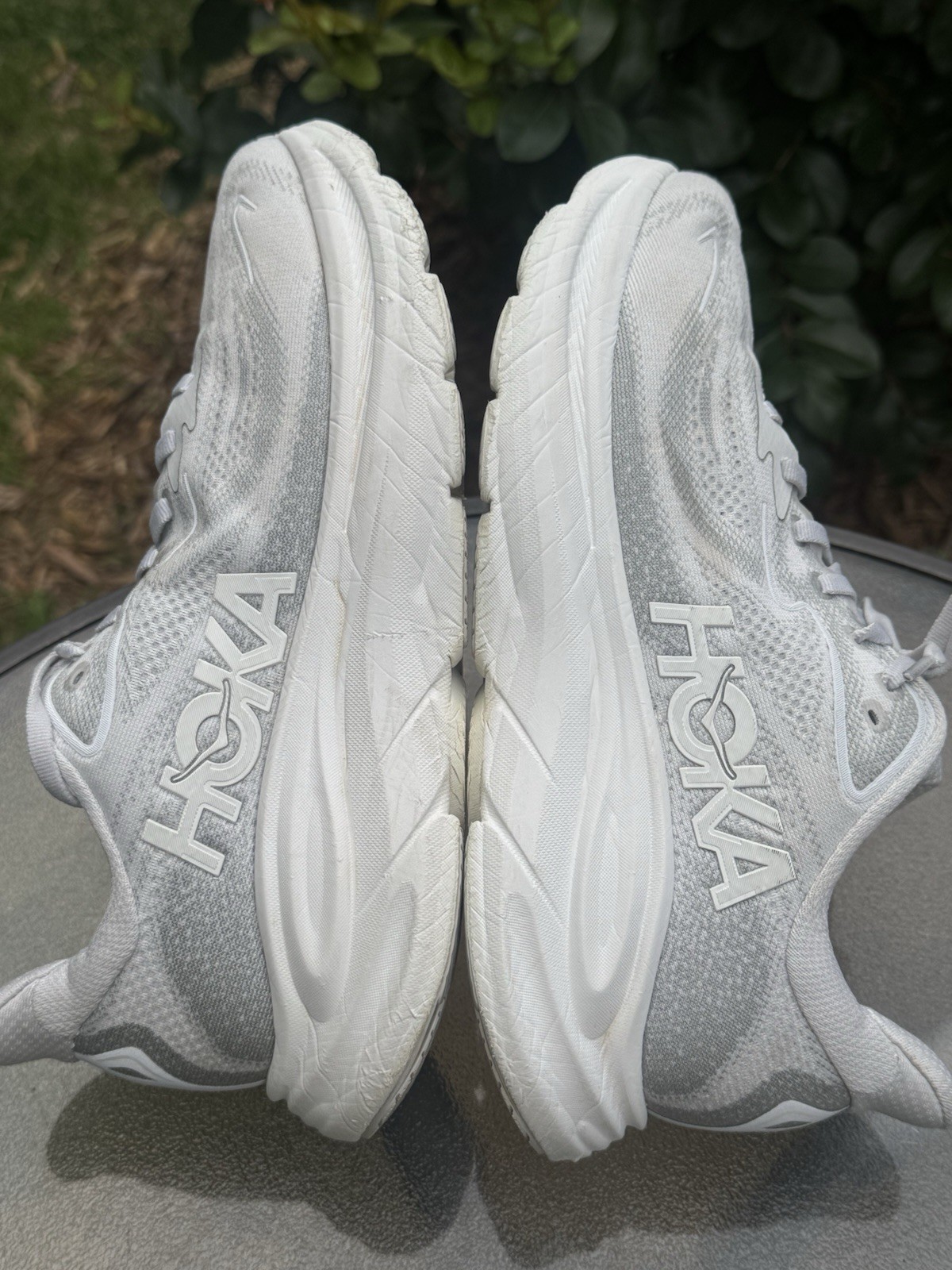 Hoka One One Clifton 10 Women’s Size 10 B Gray Running Athletic Shoes
