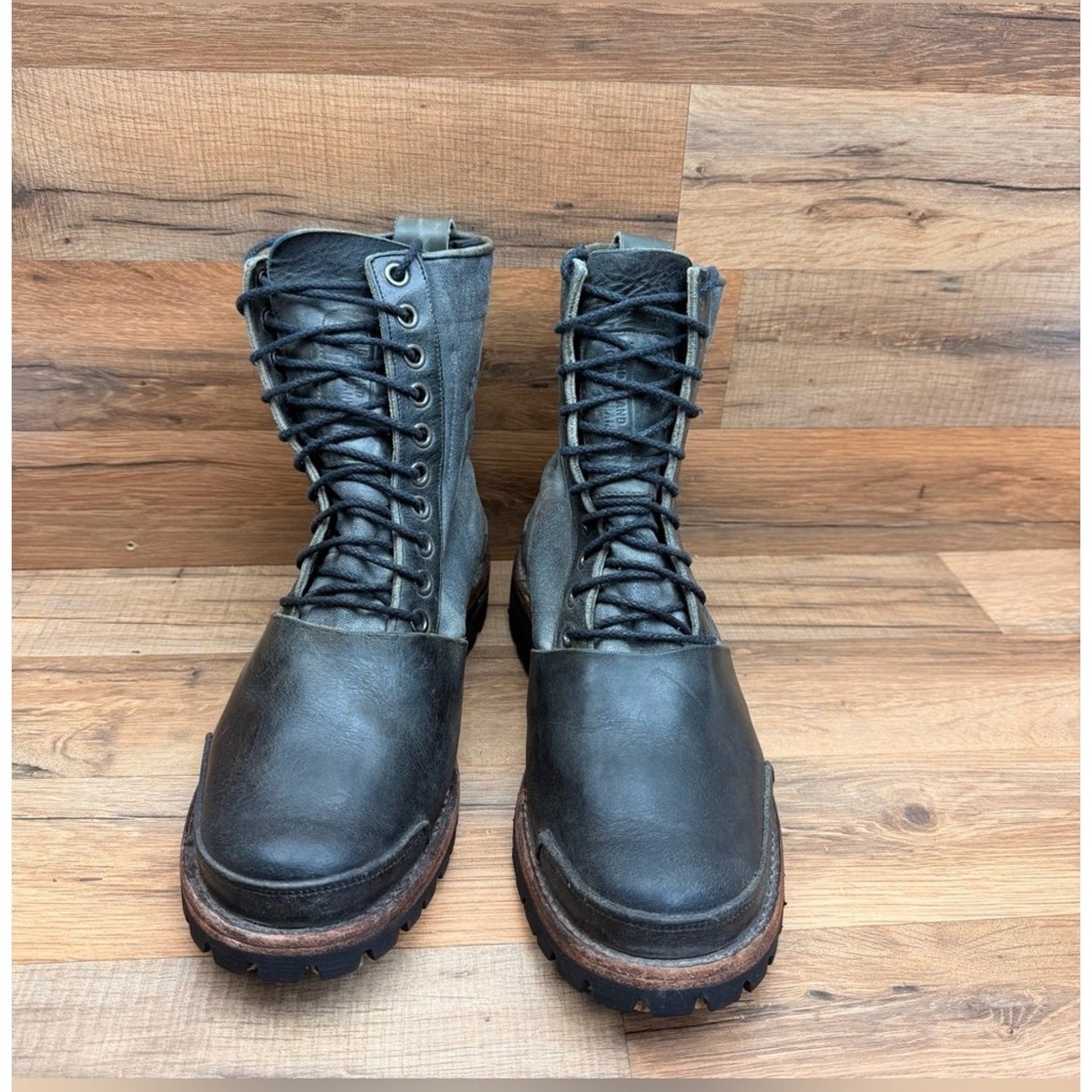 Timberland Boot Company Men’s size 10 Leather Canvas Tackhead Combat Boots