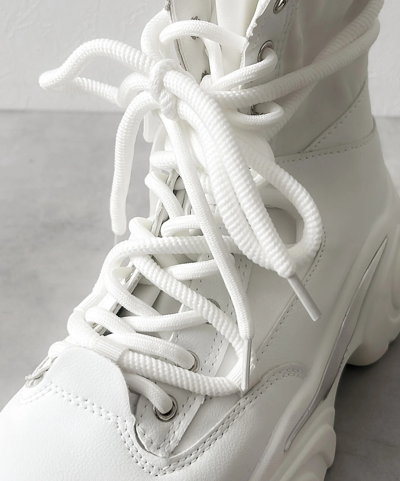 Ballet Core Platform Sneaker Shoes ruff High Cut Beautiful Legs Leg Jirai New
