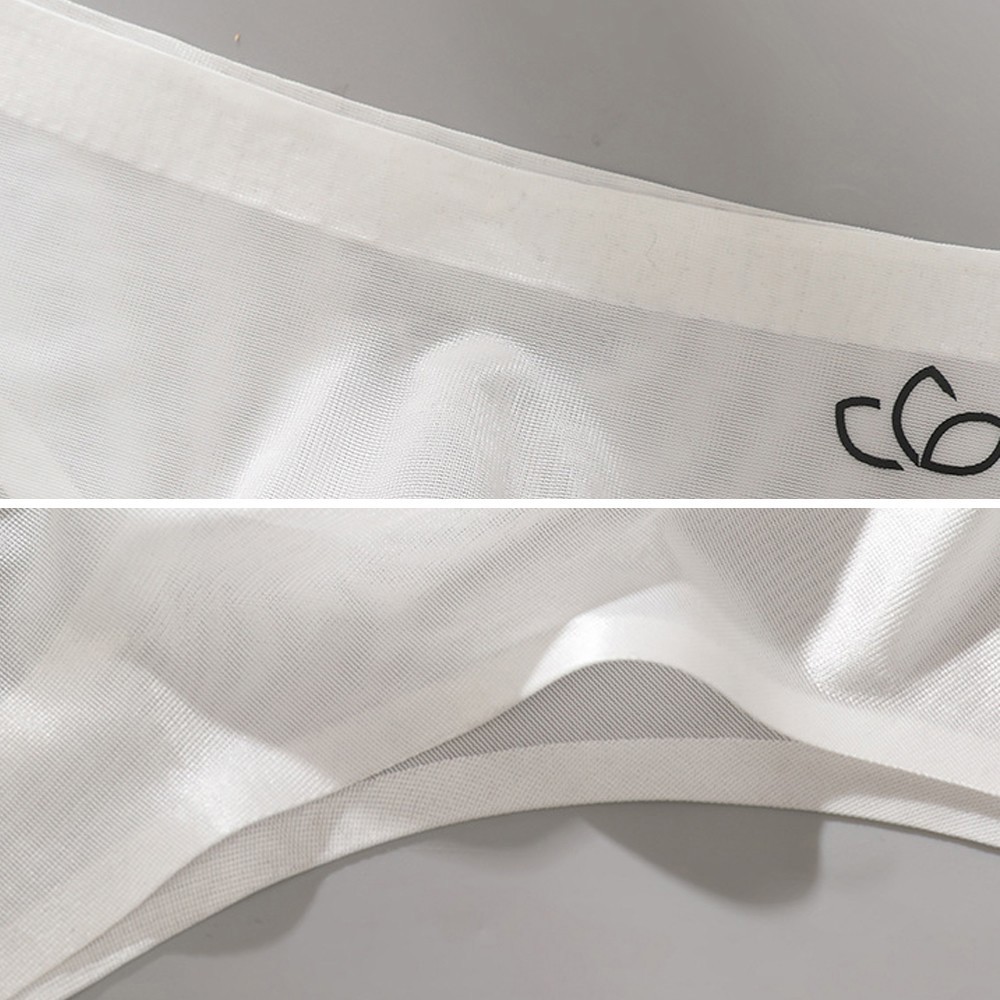 Men Sexy Seamless Briefs Thong Underwear Low Waist Comfortable Thin Underpant US