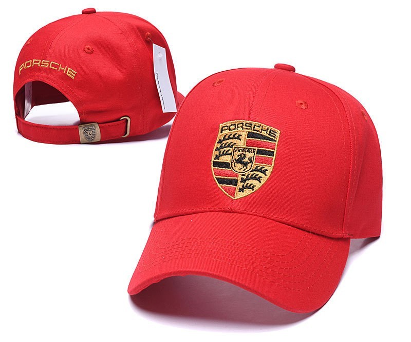 Porsche Embroidered logo hat tradition Baseball cap Golf hat Adjustable