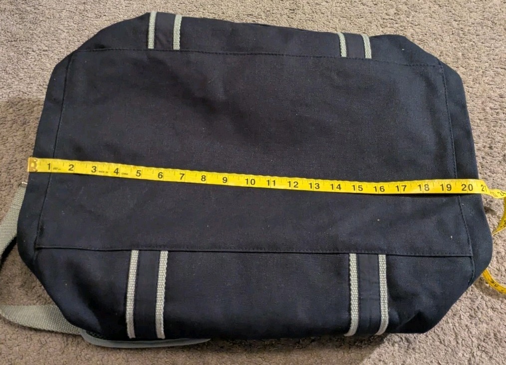 Scarborough & Tweed Goldman Sachs 150 Year Canvas Duffel Garment Bag w/ Dust Bag