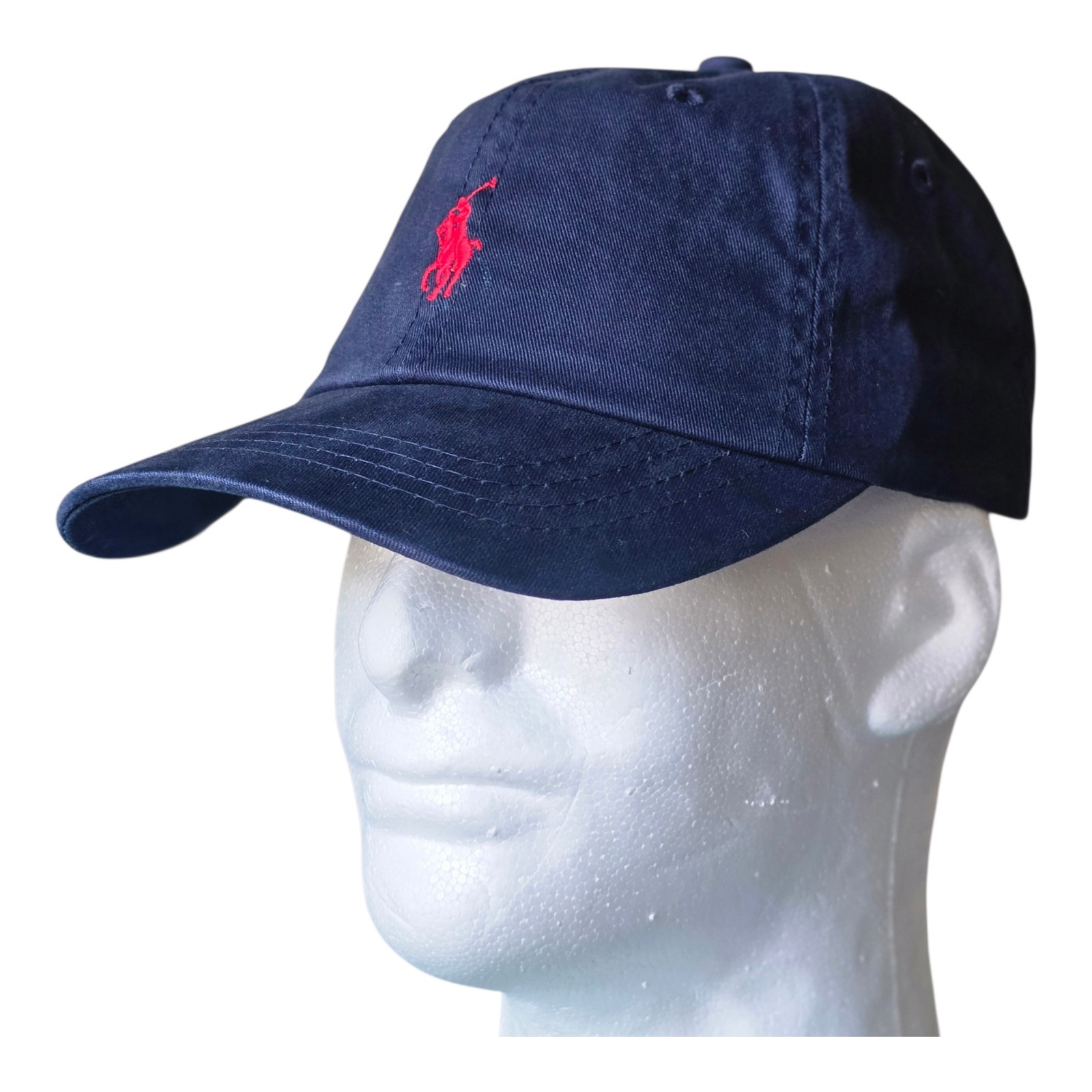 Polo Ralph Lauren Men’s One Size Cotton Chino Adjustable Ball Cap Navy Blue