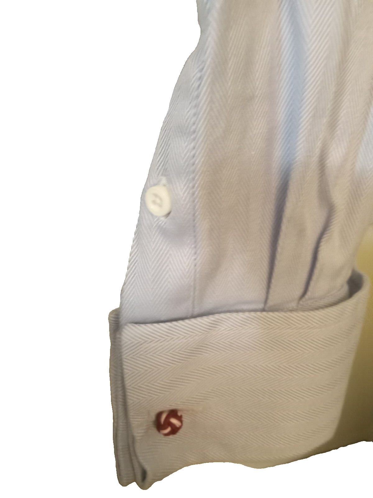 Business to Business Dress Shirt 47R Light Blue