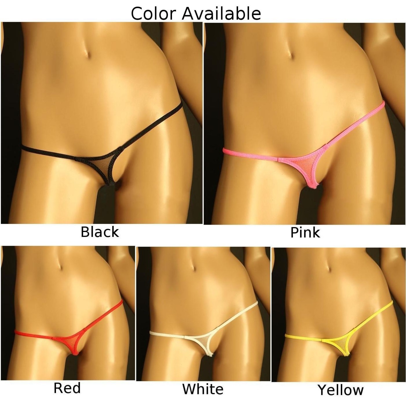 Women Sexy High Cut G-string Thongs T-back Underwear Panties Lingeries Sleepwear