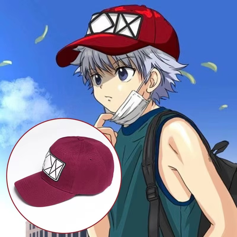 Hunter x Hunter Killua Zoldyck Cosplay Baseball Cap Adult Unisex Hat
