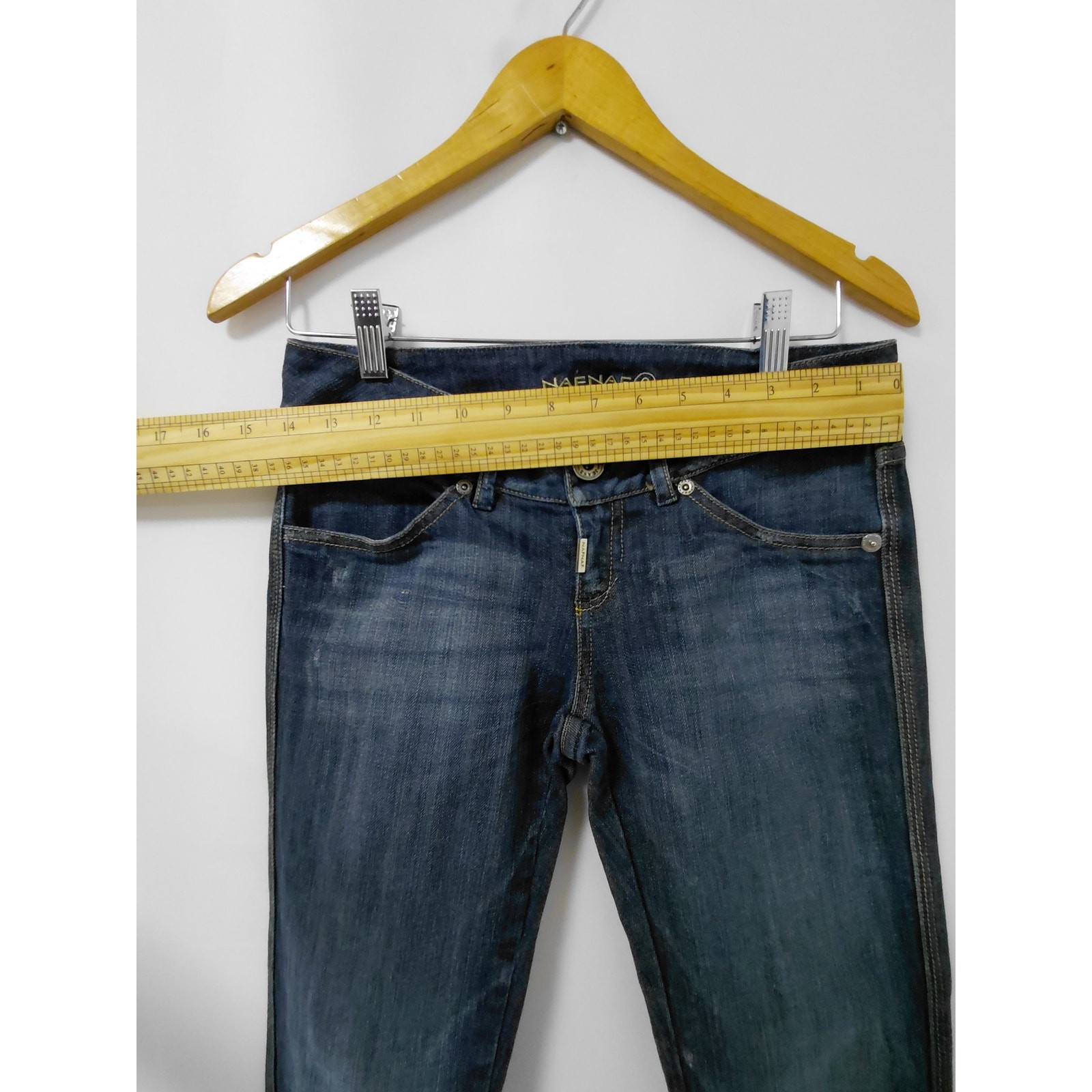 NAF NAF Jeans Blue Denim Mid (10-12 in) Regular Women Size 6