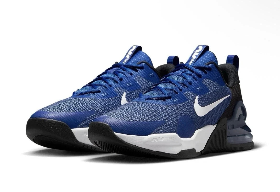 Nike Air Max Alpha Cross Trainer 5 Royal Blue Black White DM0829-400 Mens Size